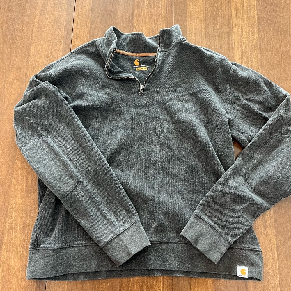 Men’s large carhartt 3/4 zip